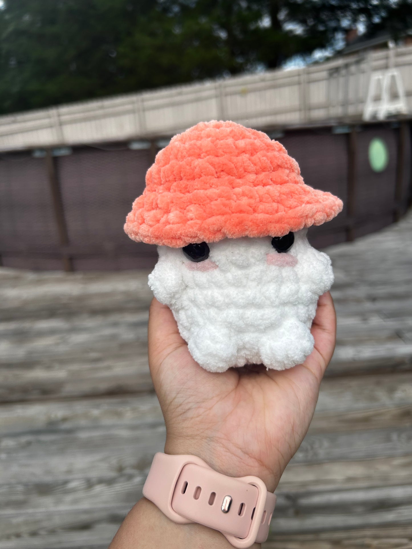Crochet Mushroom Plushie