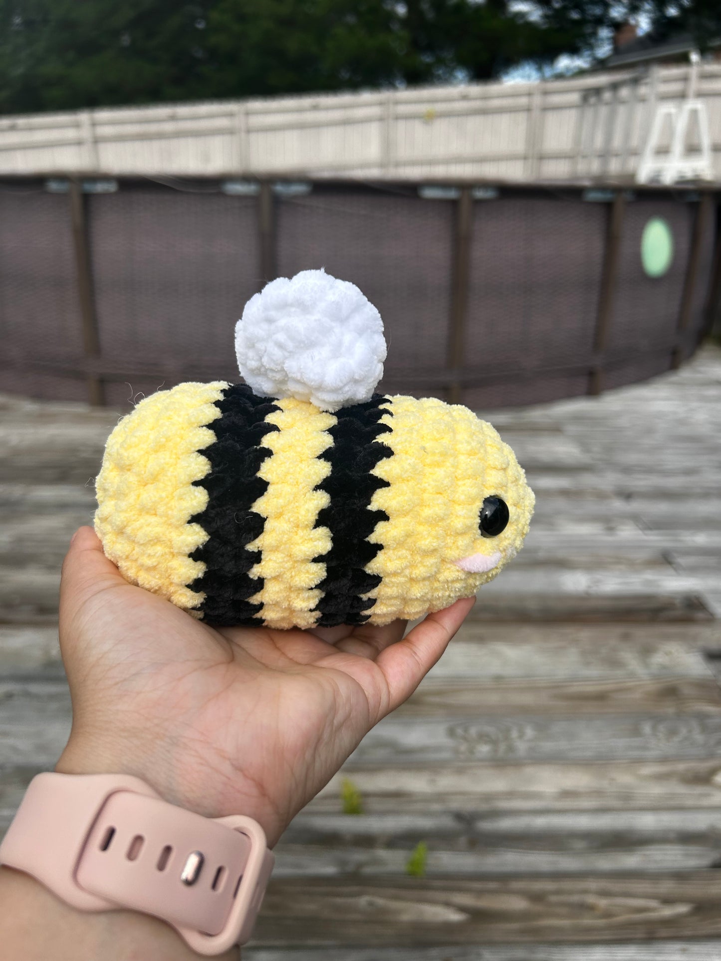 Crochet Bee Plushie